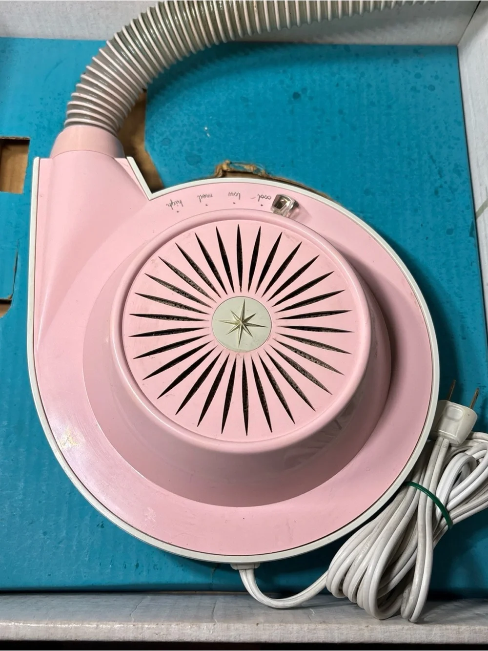 Vintage General Electric Home Hair Dryer HD-1